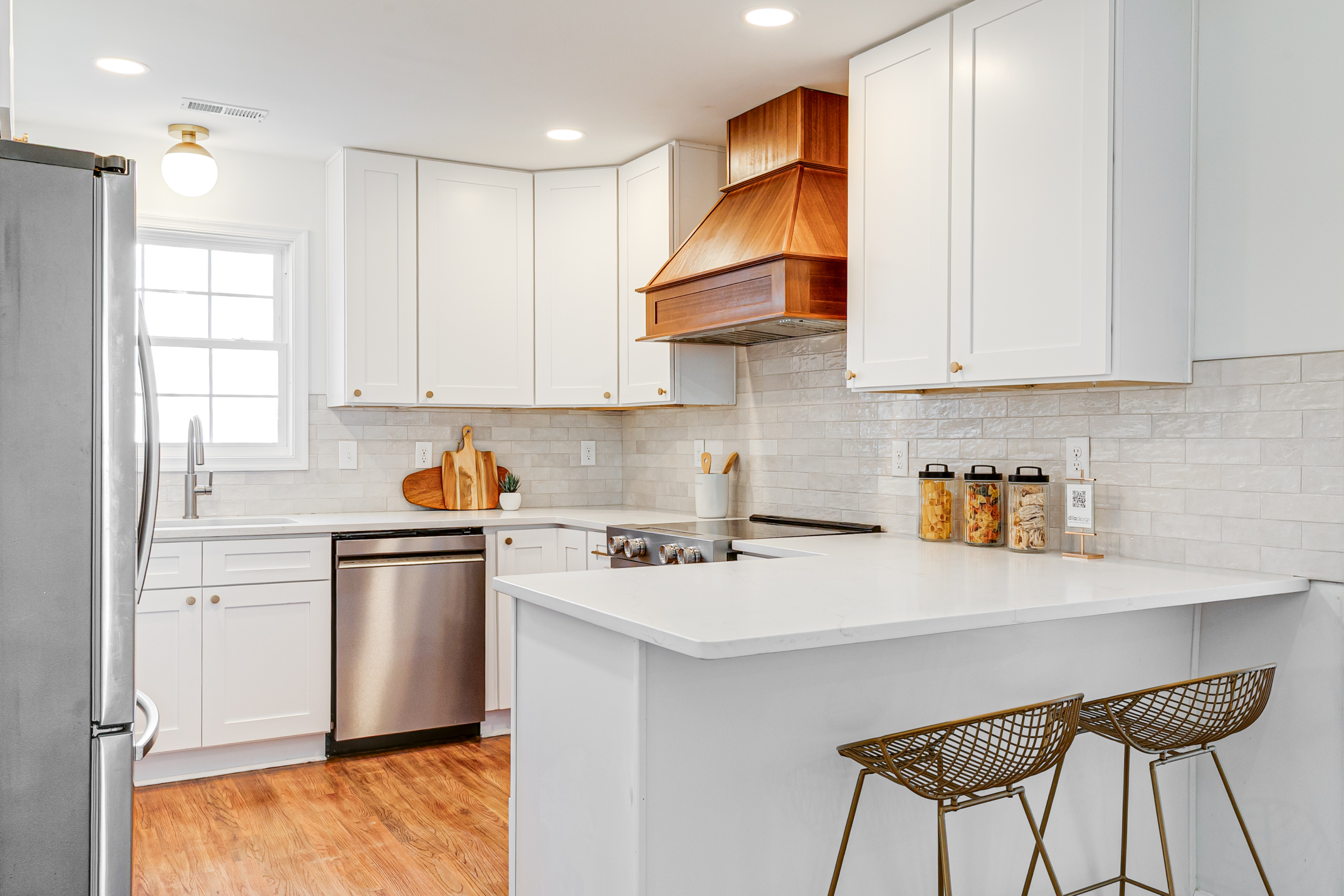 Staged interior at 1005 Willow Lawn Dr