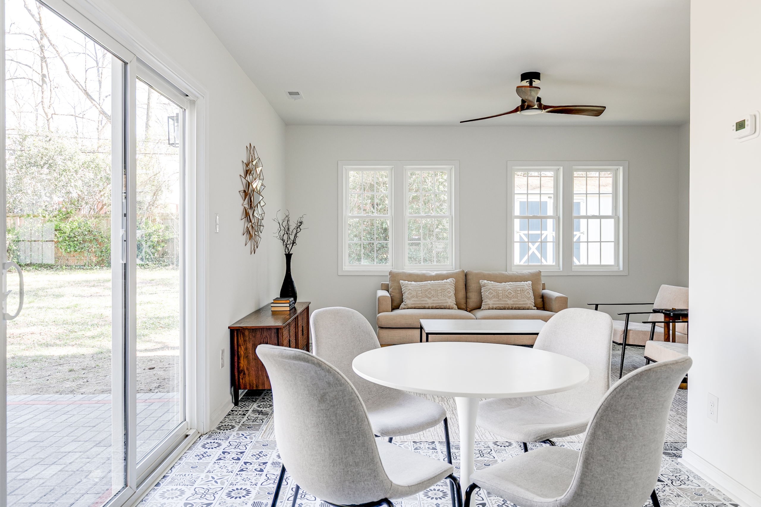 Staged interior at 1005 Willow Lawn Dr