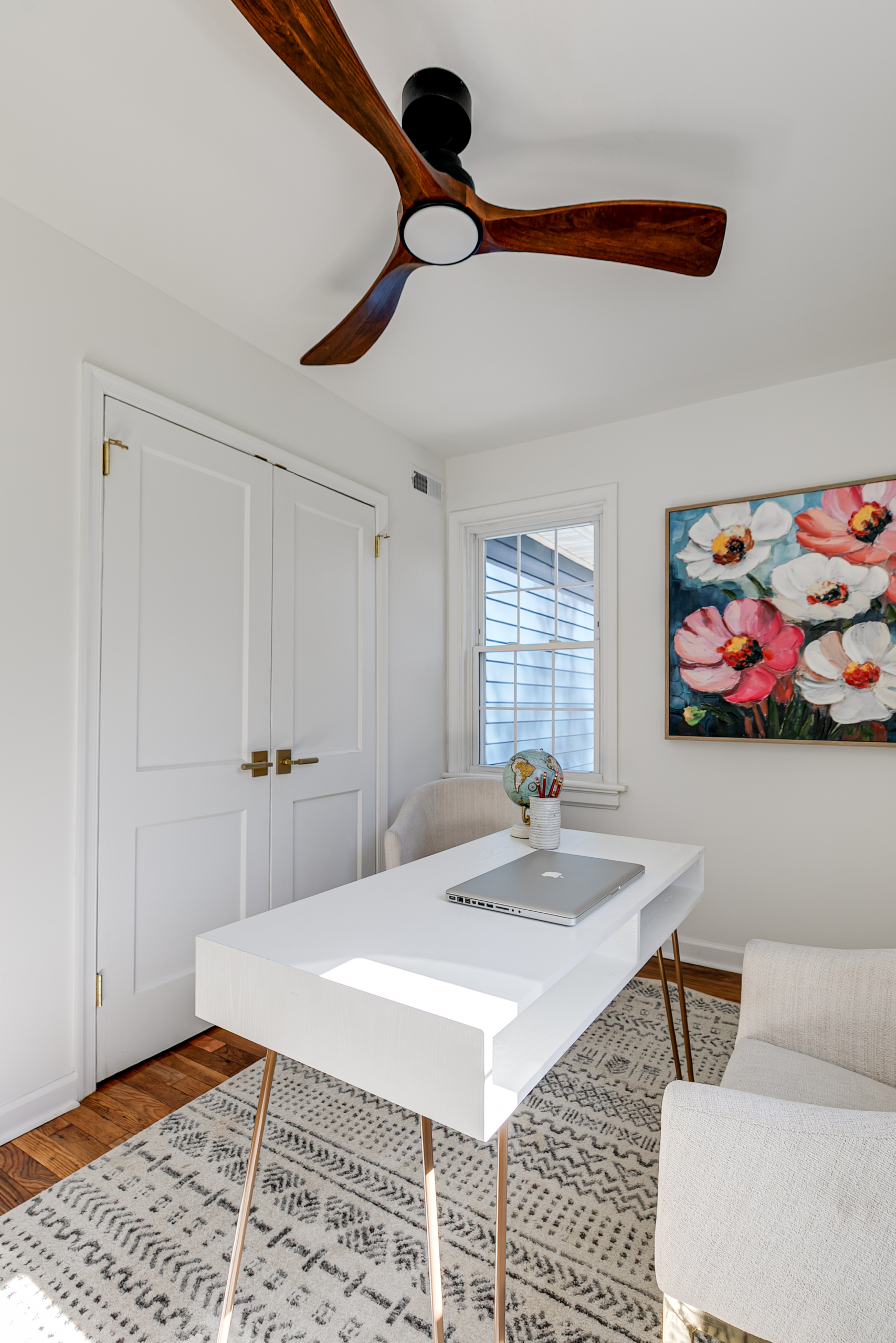 Staged interior at 1005 Willow Lawn Dr