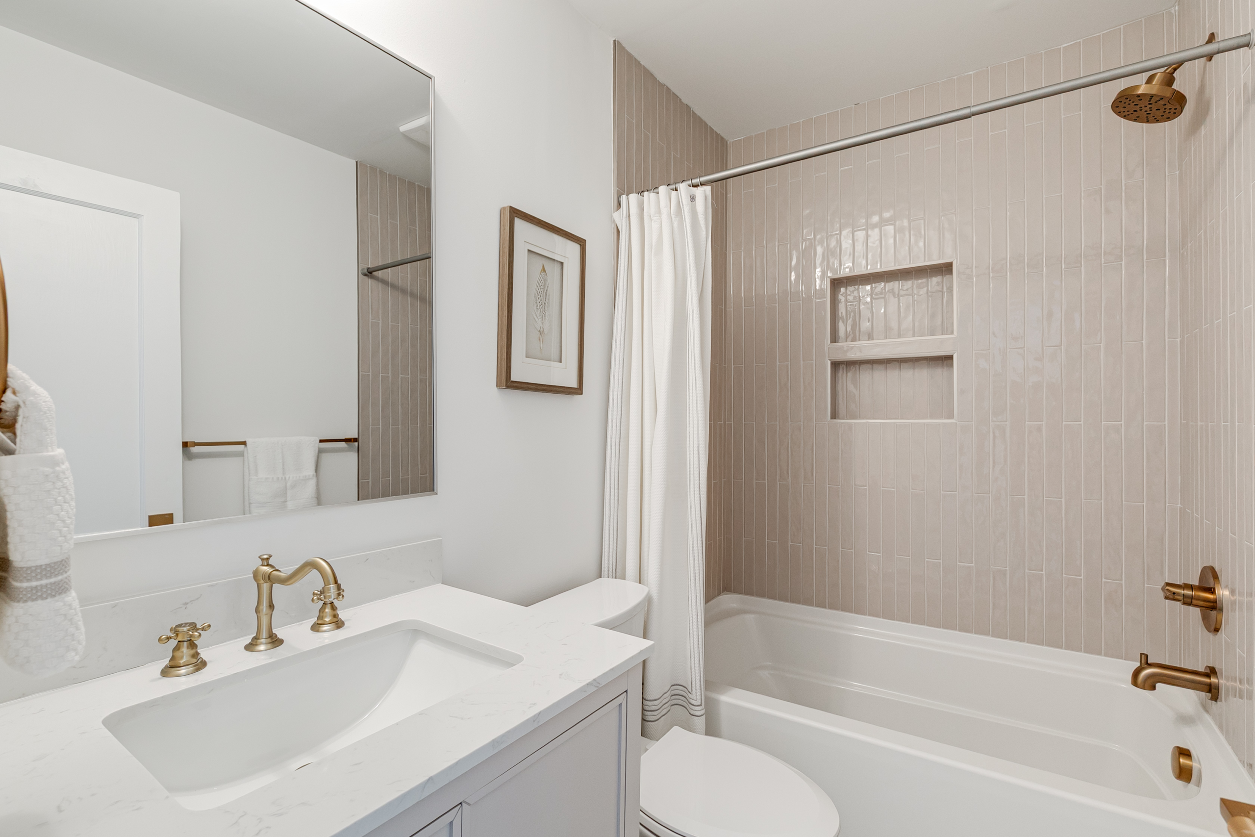 Staged interior at 1005 Willow Lawn Dr