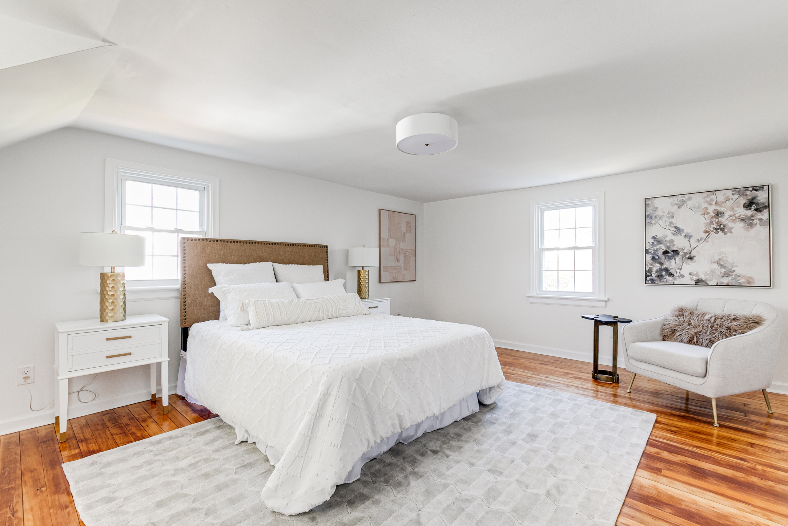 Staged interior at 1005 Willow Lawn Dr