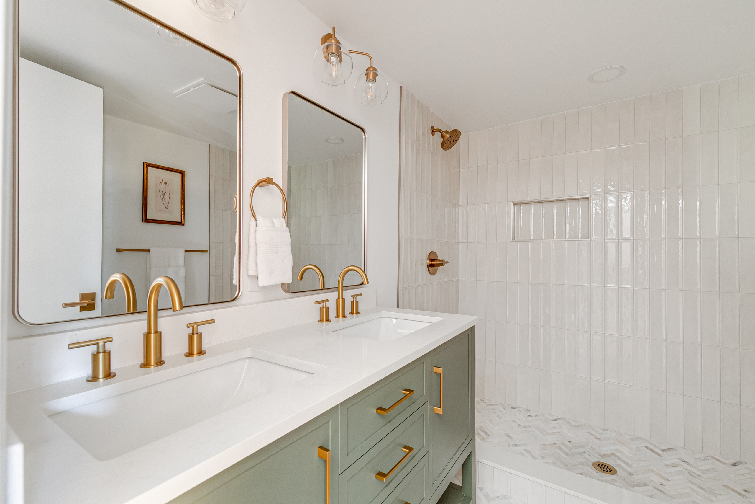 Staged interior at 1005 Willow Lawn Dr