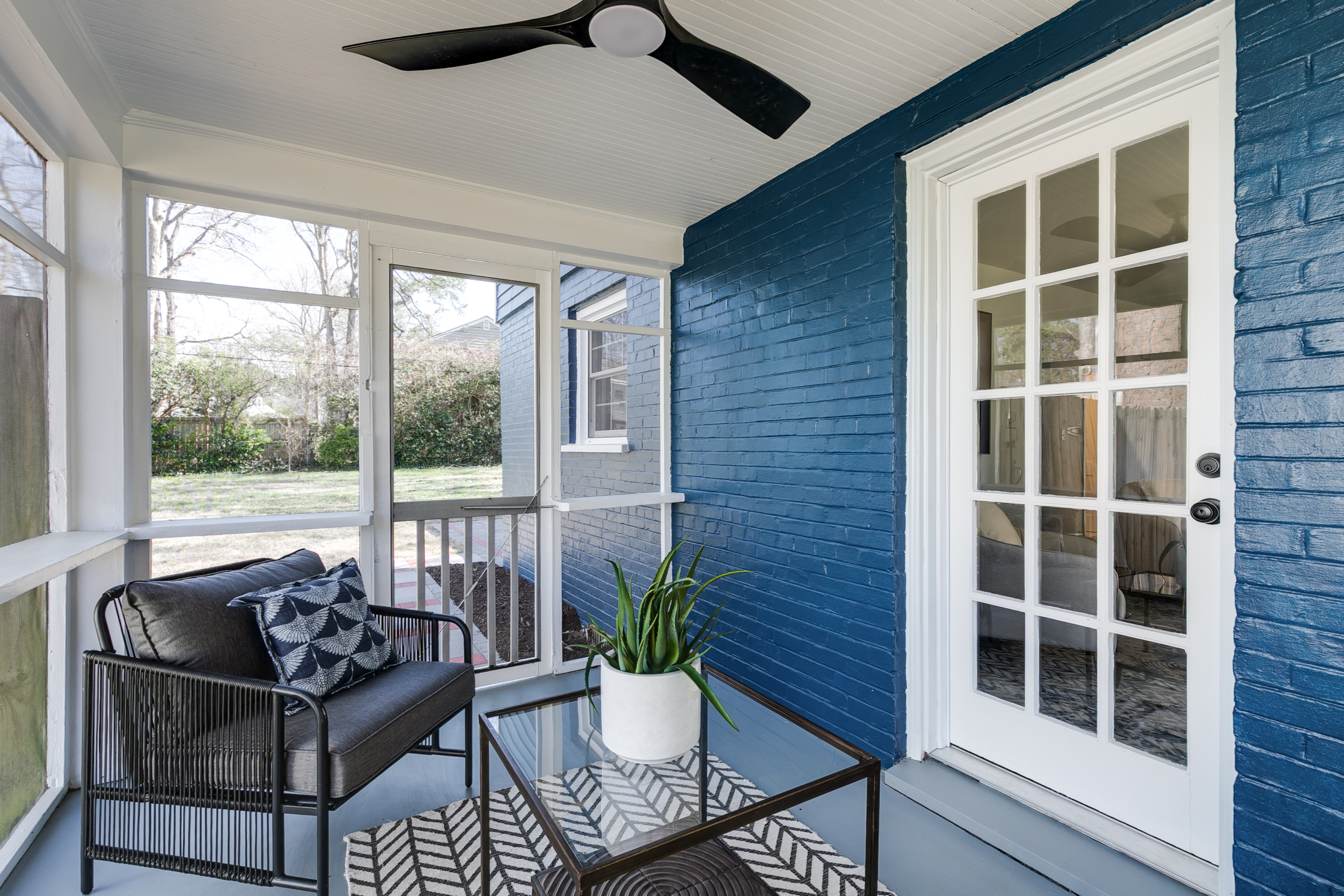 Staged interior at 1005 Willow Lawn Dr