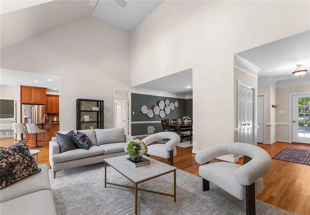 Professionally staged interior on Alldever Dr in Maidens, Virginia