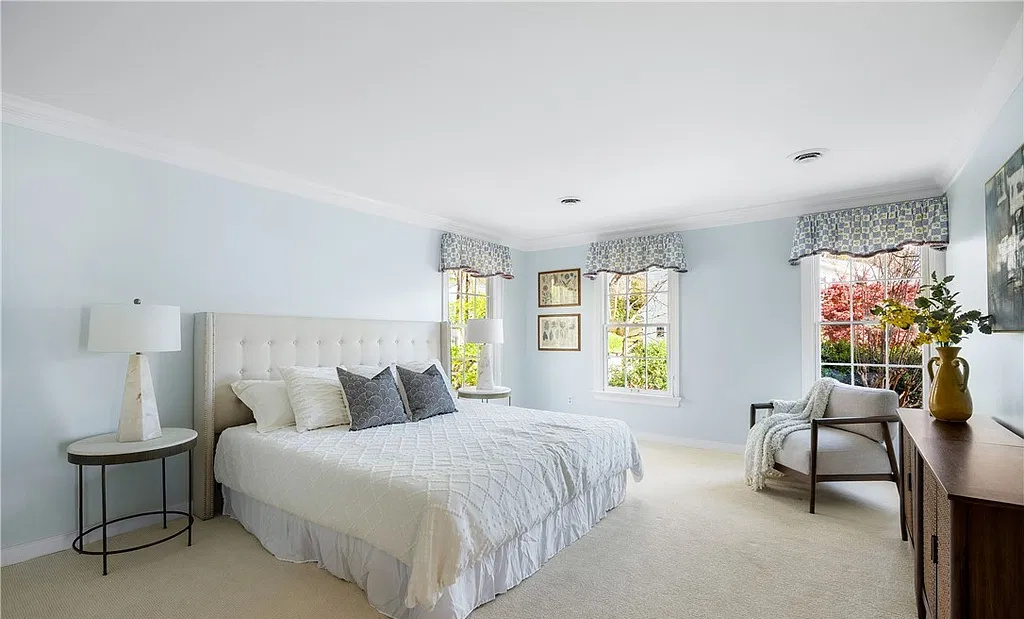 Professionally staged bedroom on Ballantrae Ct in Henrico, Virginia