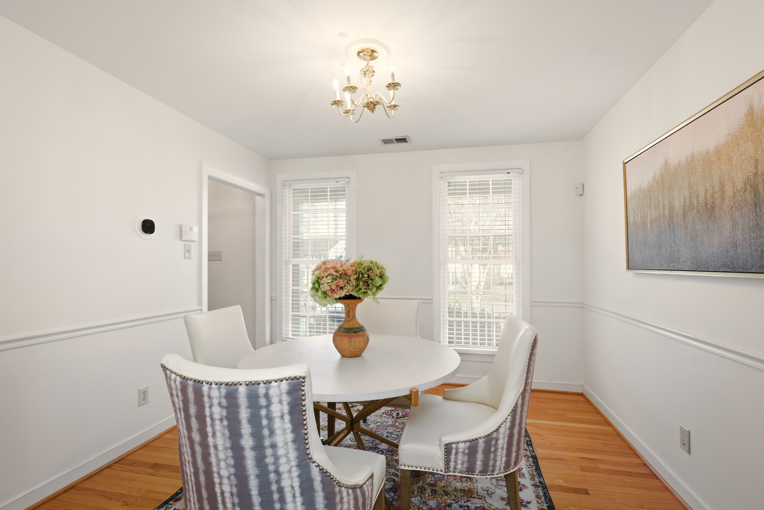 Professionally staged interior on Burning Oak Ct in Glen Allen, Virginia